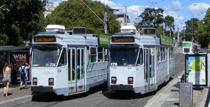 Yarra Trams class Z3 206 & 176